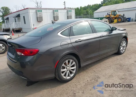 2015 Chrysler 200 C из США, поврежденный, VIN 1C3CCCCB0FN613349
